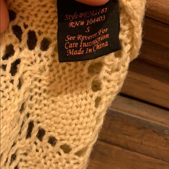 Cream Sweater - Picture 2 of 2